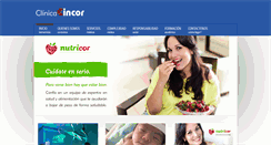 Desktop Screenshot of clinicaincor.com